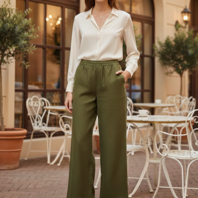 Trousers-Cotton Pent
