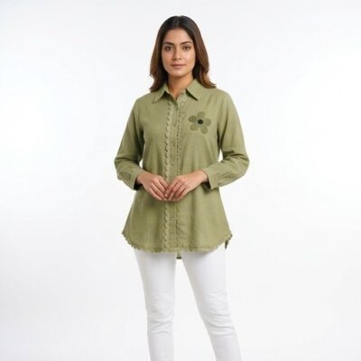 DeSorra Aura Star Patch Shirt