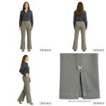DeSorra Cotton Wide Bottom Formal Trouser for Women - Image 5