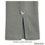 DeSorra Cotton Wide Bottom Formal Trouser for Women - Image 4