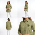 DeSorra Aura Star Patch Shirt - Image 5